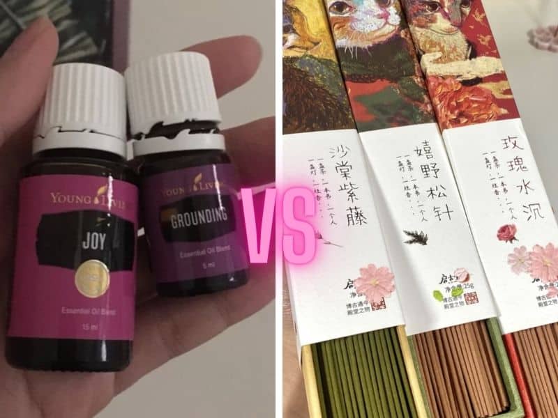 Essential Oils vs Incense