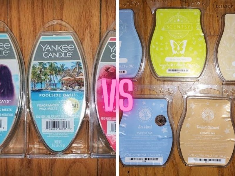 Yankee Candle Wax Melts vs Scentsy