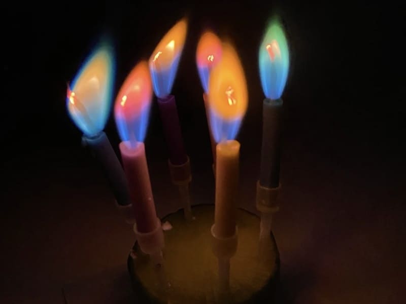 Make Different Colored Candle Flames